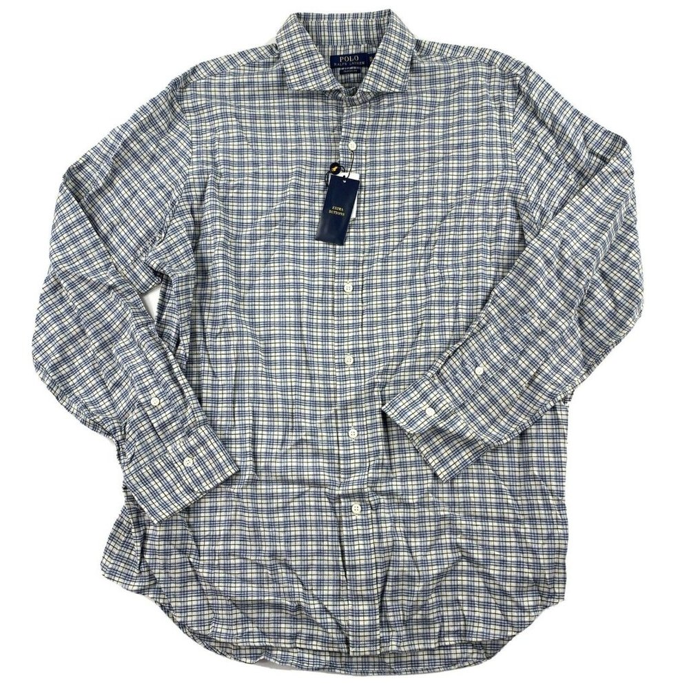 Polo Ralph Lauren Classic Fit Plaid Twill Shirt XL